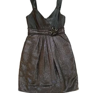 NEW BCBGMAXAZRIA Black BCBG‎ Max Azria Cocktail Dress Homecoming Retail $298
